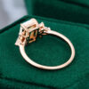 MOLLYJEWELRY Rose Gold Opal Engagement Ring