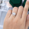 MOLLYJEWELRYUS Oval Cut Moissanite Engagement Ring Set (4)