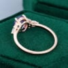 MOLLYJEWELRYUS Tanzanite Gold Engagement Ring