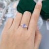MOLLYJEWELRYUS Tanzanite Gold Engagement Ring