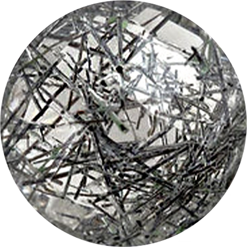 black rutilated quartz