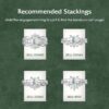 recommended stacking for D0502RD65-MSN