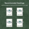 recommended stacking for D0019RD65-MA