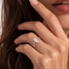 Eternal Embrace Marquise Cut Moissanite Split Shank Engagement Ring (4)