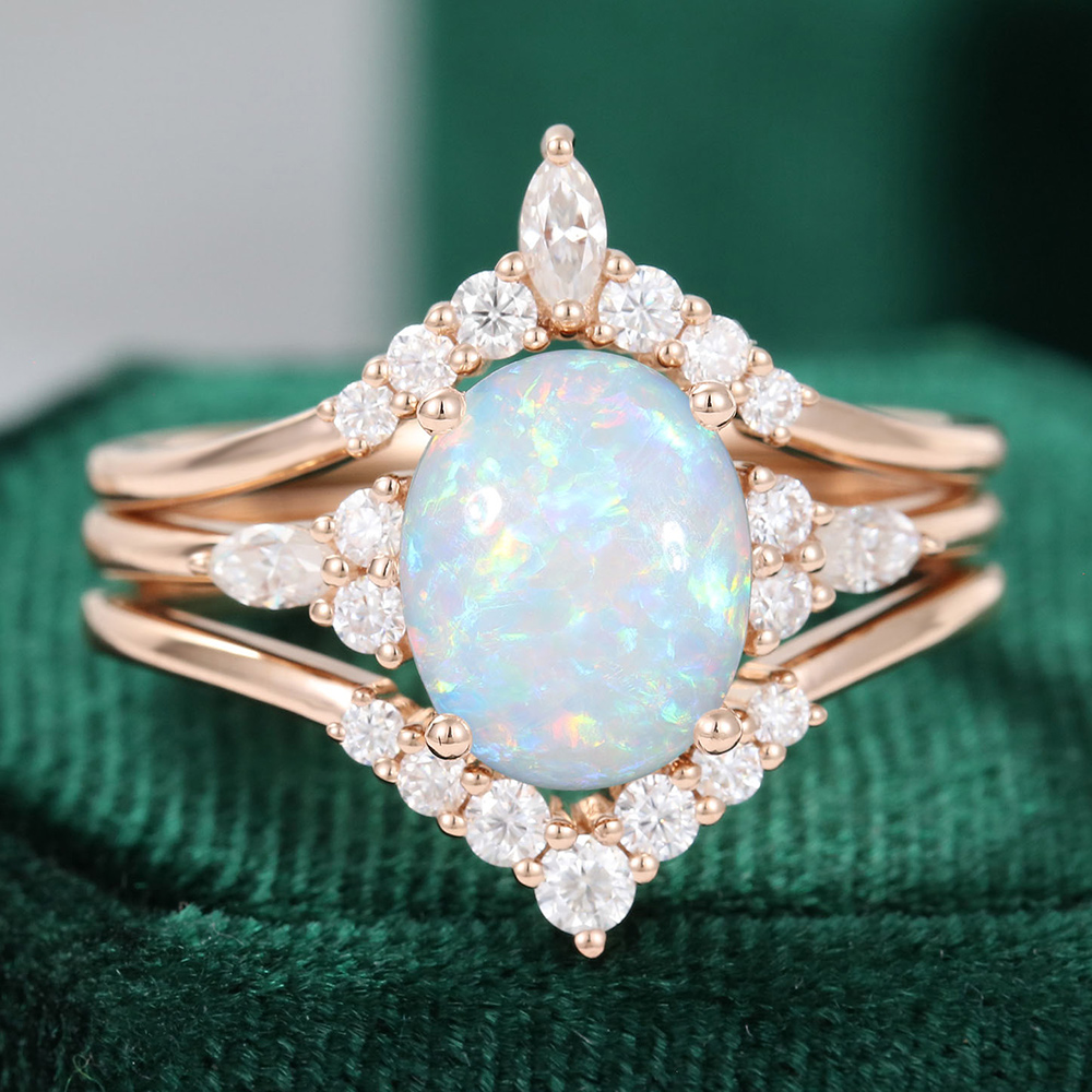 Opal And Diamond Wedding Ring 60 Photos Astyledwedding