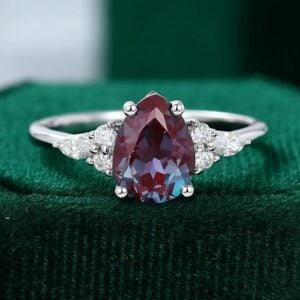 Alexandrite Engagement Ring