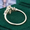 1CT Marquise Cut Lab Diamond Blossom Engagement Ring (5)