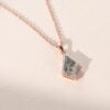 Kite Cut Moss Agate Halo Pendant Necklace For Women (4)
