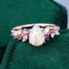 Pink Opal Rings