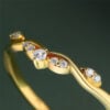 12 Carat Oval Cut Moissanite Bridal Set Dainty Engagement Ring Set (6)