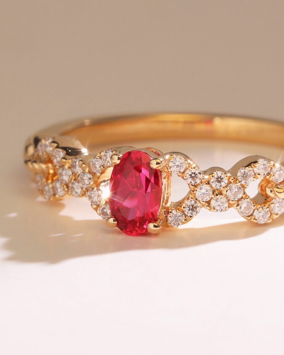 mollyjewelryus july ruby birthstone ring