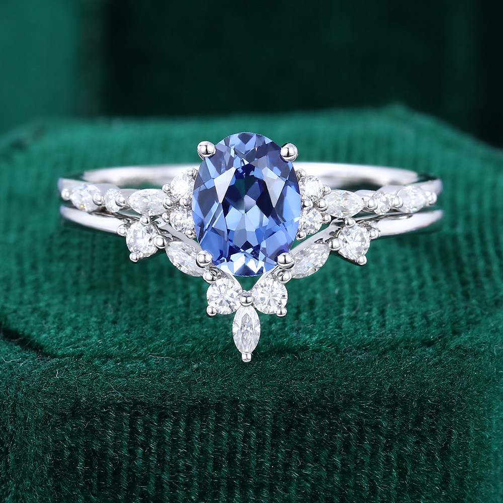 2 CT Heart Cut Tanzanite Ring – 925 Sterling Silver – Women’s Size 5-10