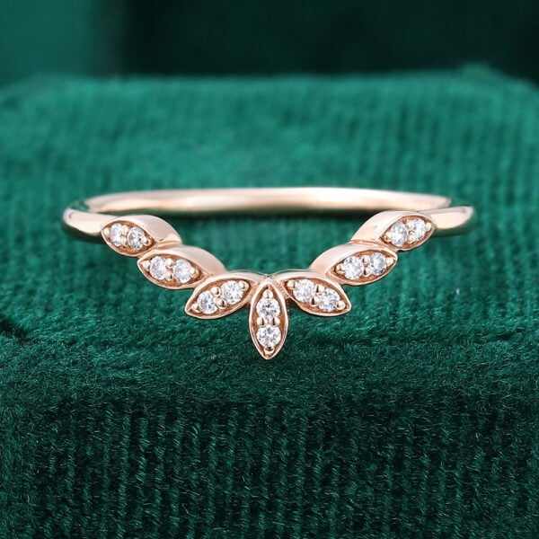 Moissanite Engagement Rings For Women Kardy Moissanite Curved