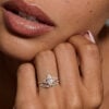 Appreciate the Beauty of a Marquise Moissanite Bridal Ring Set