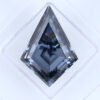 Blue Gray Moissanite