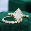Opal Bridal Wedding Sets