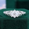 Moissanite Promise Rings