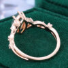 IvyFlow Marquise Cut Moss Agate Nature Themed Egagement Ring (1)