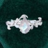 LeafLace Kite Cut Labradorite & Opal Nature Inspired Engagement Ring (7)
