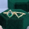 2PCS Bridal Ring Sets
