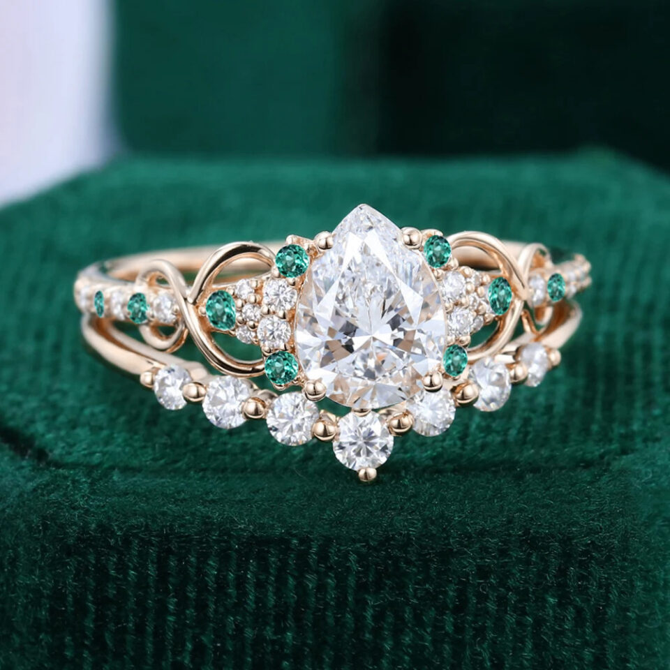 lab diamond & lab emerald