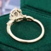 2CT Oval Cut Moissanite Promise Ring Garden Themed Engagement Ring(4)