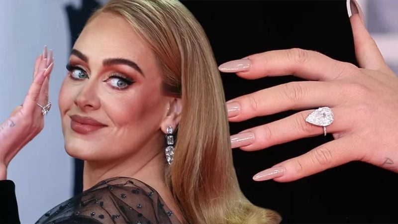 Adele engagement ring