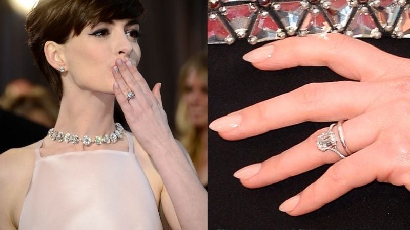 Anne Hathaway engagement ring