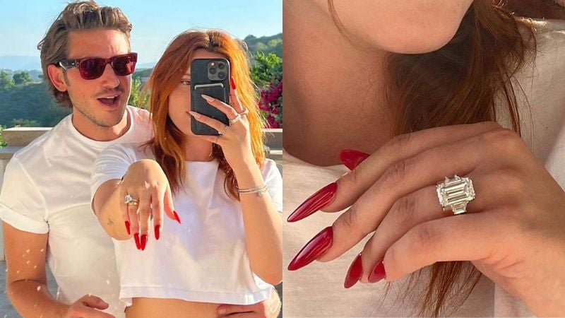 Bella Thorne engagement ring