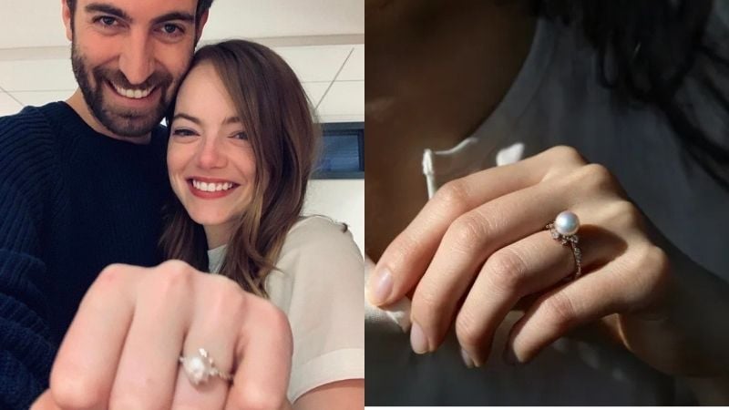 Emma Stone engagement ring