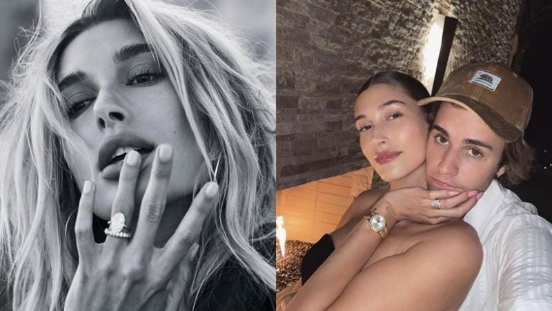 Hailey Baldwin Bieber engagement ring