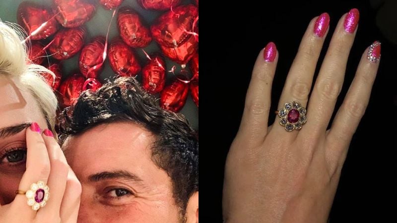 Katy Perry engagement ring