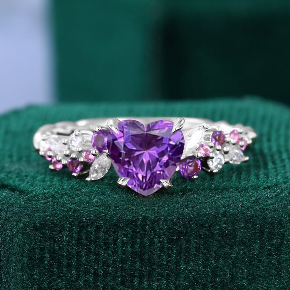 Lab Purple Sapphire