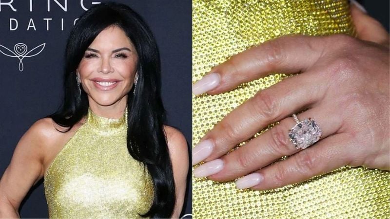 Lauren Sánchez engagement ring