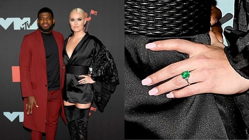 Lindsey Vonn engagement ring
