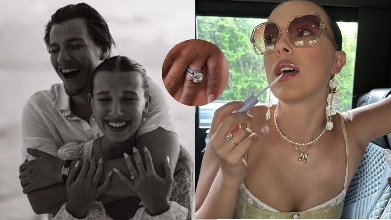 Millie Bobby Brown engagement ring