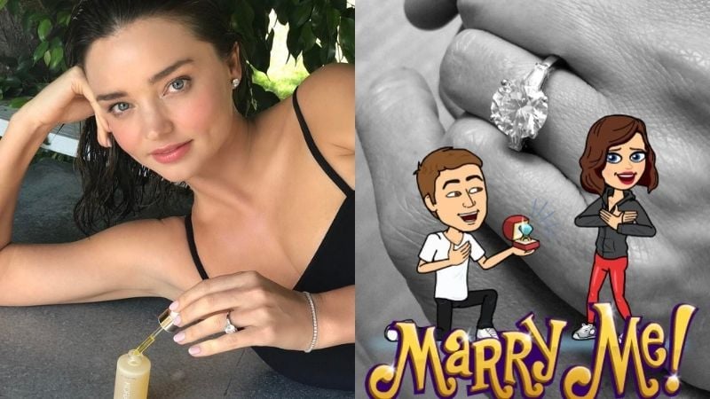 Miranda Kerr engagement ring