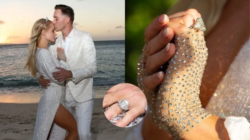 Paris Hilton engagement ring