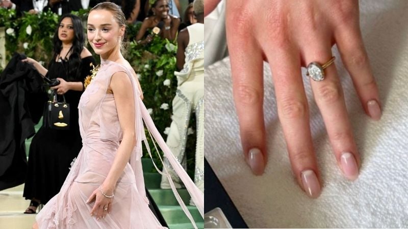 Phoebe Dynevor engagement ring