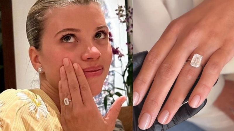 Sofia Richie engagement ring