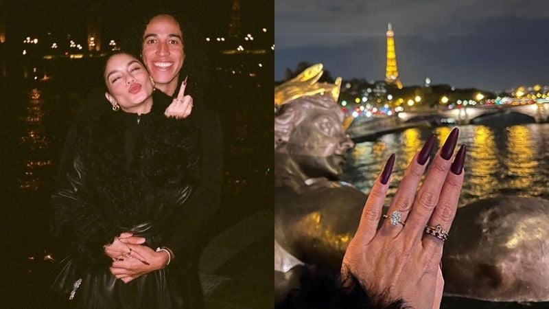 Vanessa Hudgens engagement ring