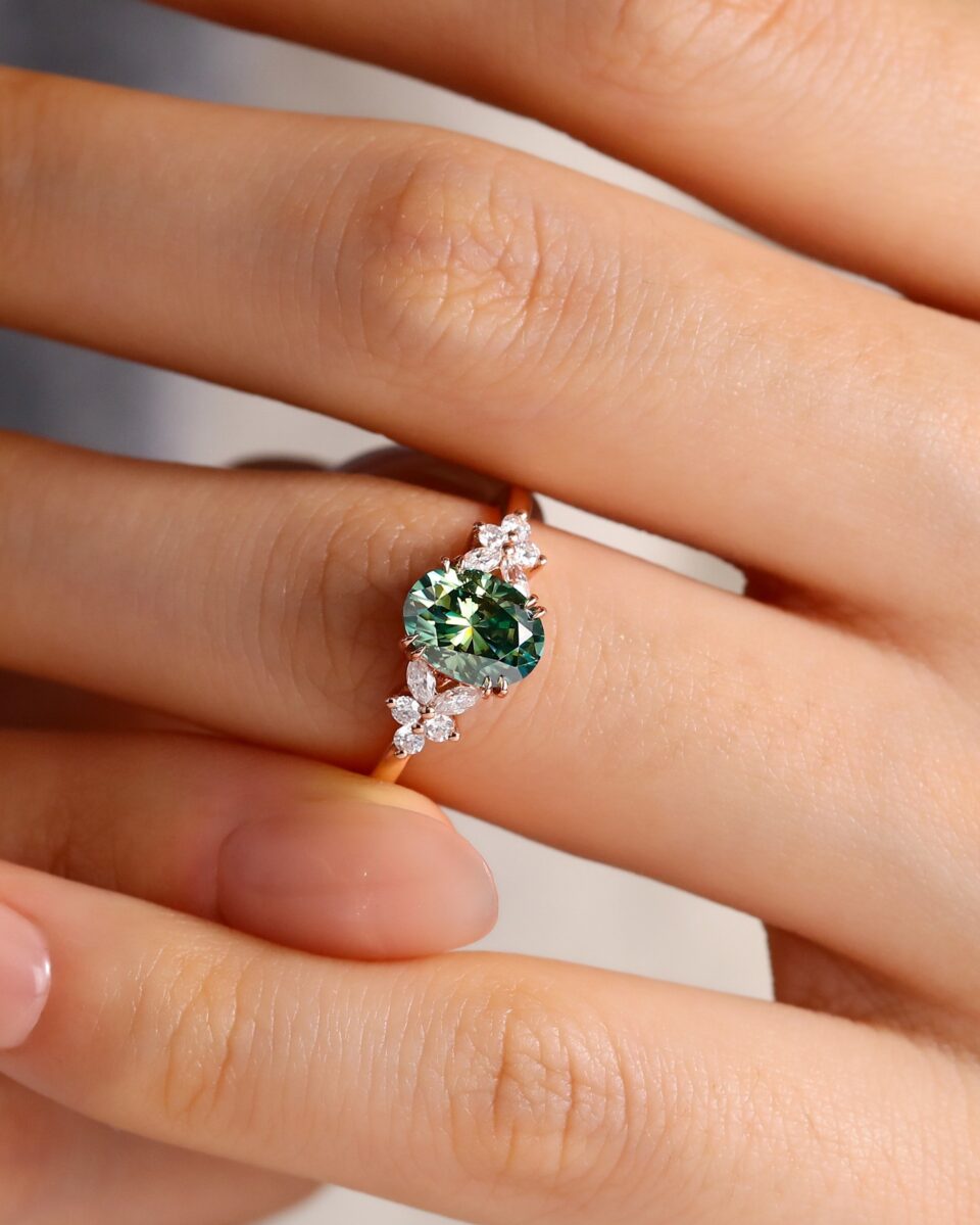 engagement ring spinning