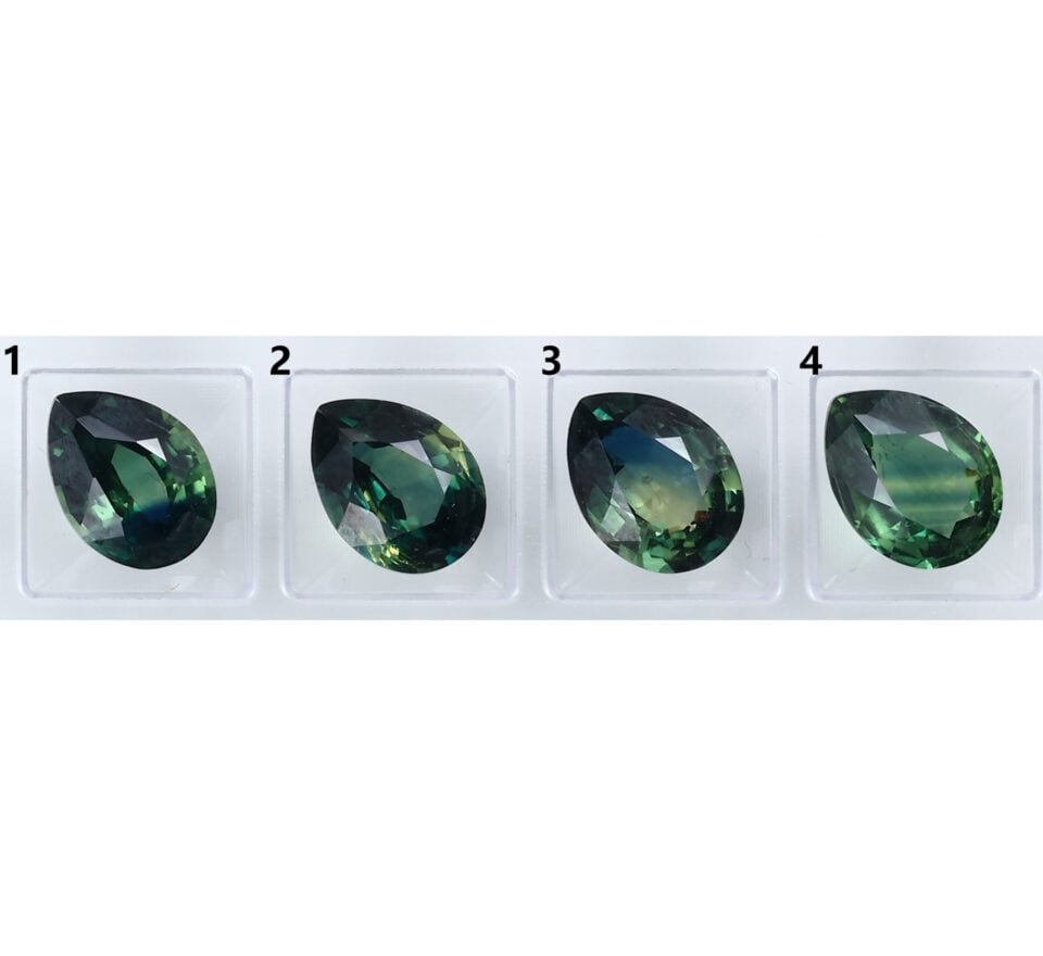 Natural Teal Sapphire - 6X8MM