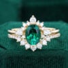 Emerald Bridal Sets