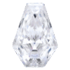coffin moissanite
