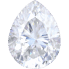 pear moissanite