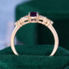 Oval Cut Amethyst Dainty Engagement Ring Unique Promise Ring (6)
