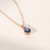 Pear Cut Alexandrite Pendant Necklace With Diamond Accents (2)