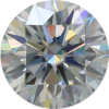 Gray Moissanite
