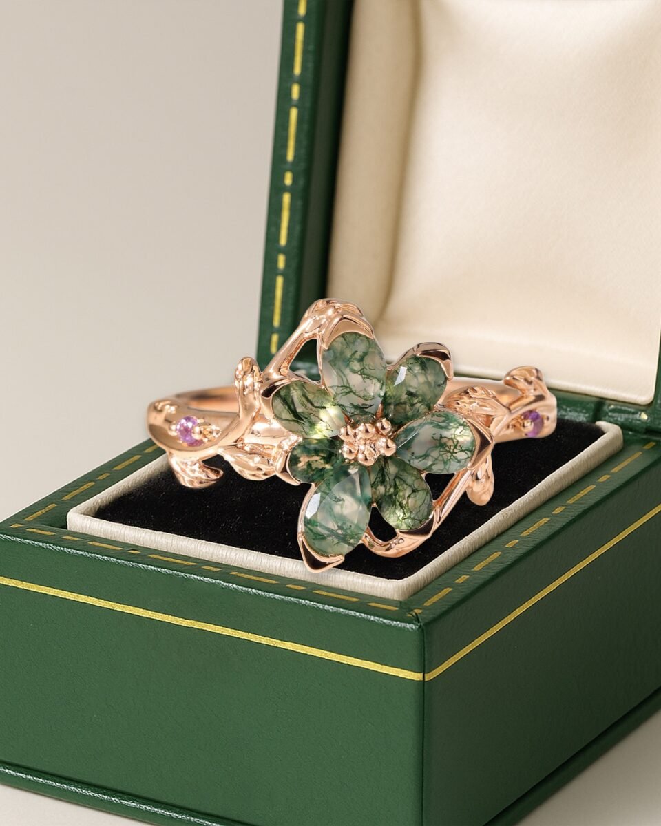 MAGE AGATE RING